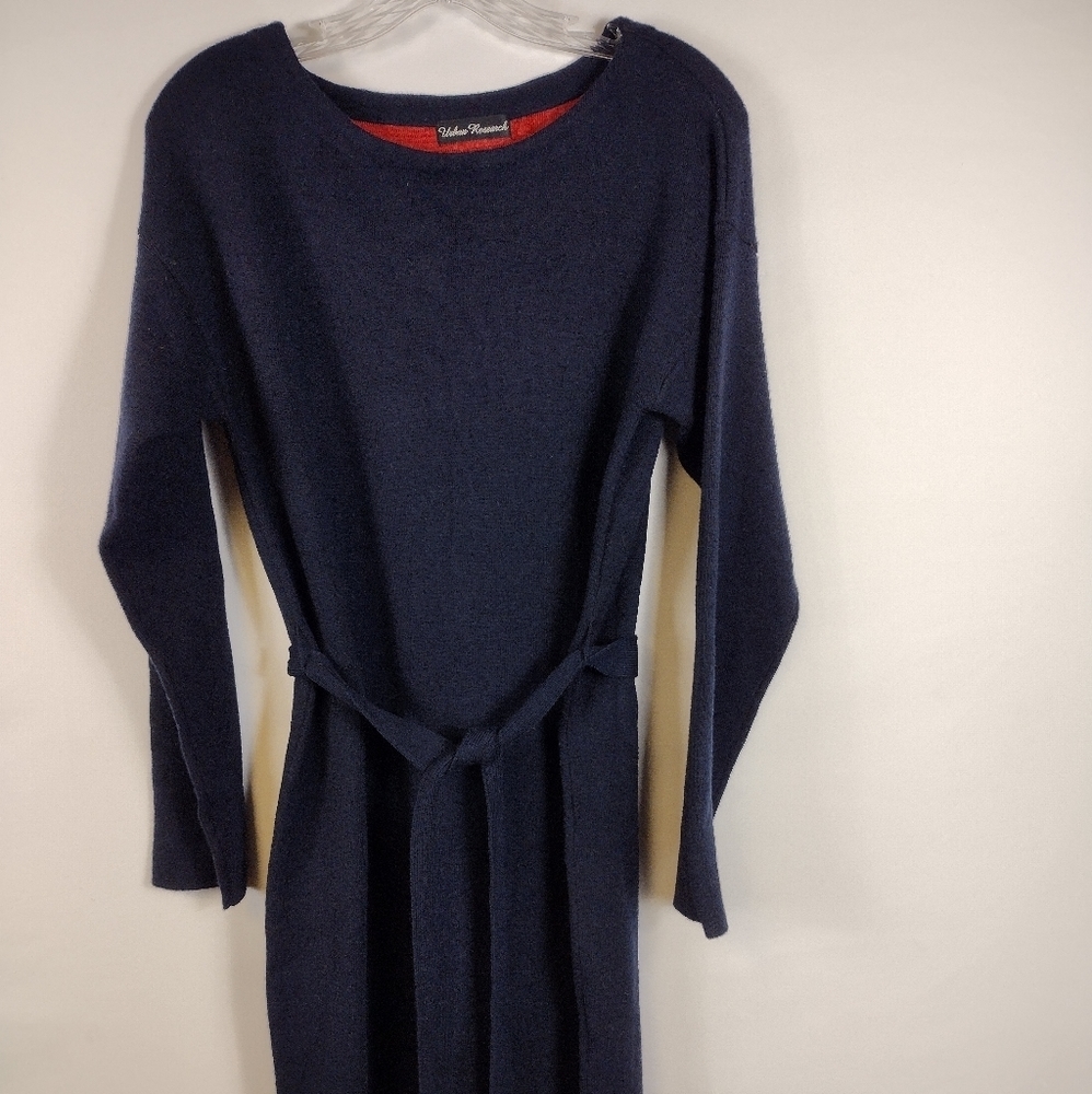Urban Research Women's Blue Sweater Dress